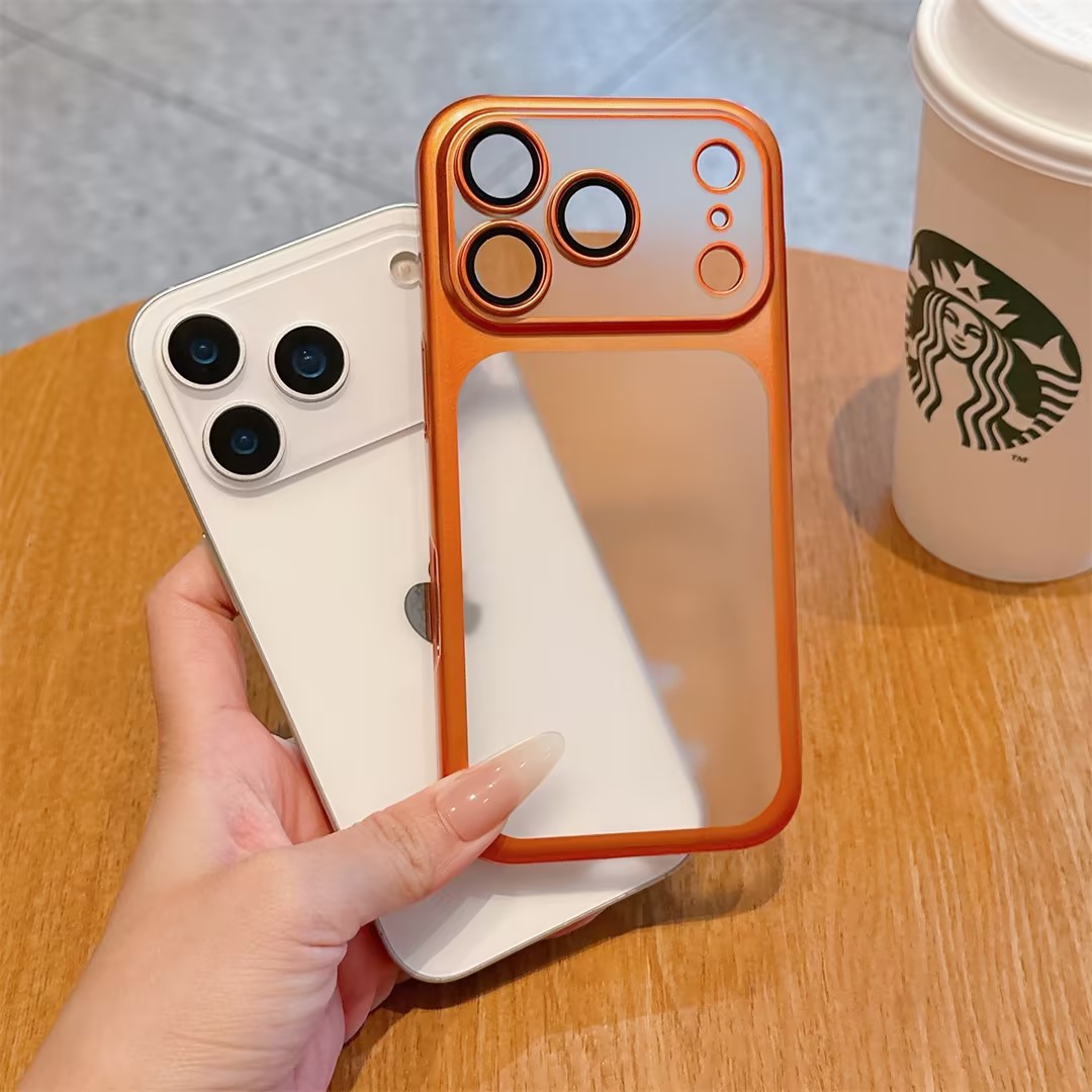 For I Phone 17 Pro Max  Case  Phone Cover Orange photo 1