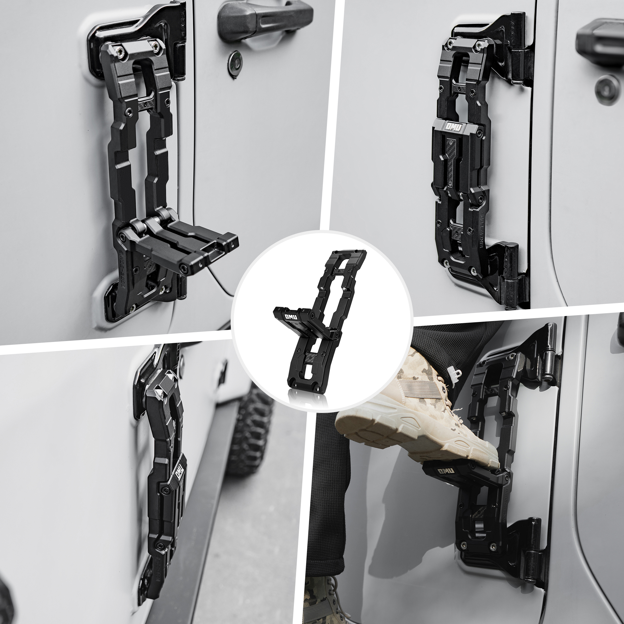 Door Hinge Step For 2007-2025 Wrangler & 2020-2025 Gladiator photo 5