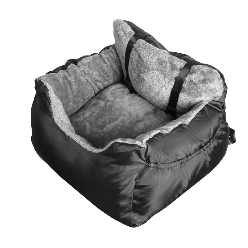 Portable Medium Dog Car Seat Booster Bed Washable Travel Carrier Below 25Lbs photo 3