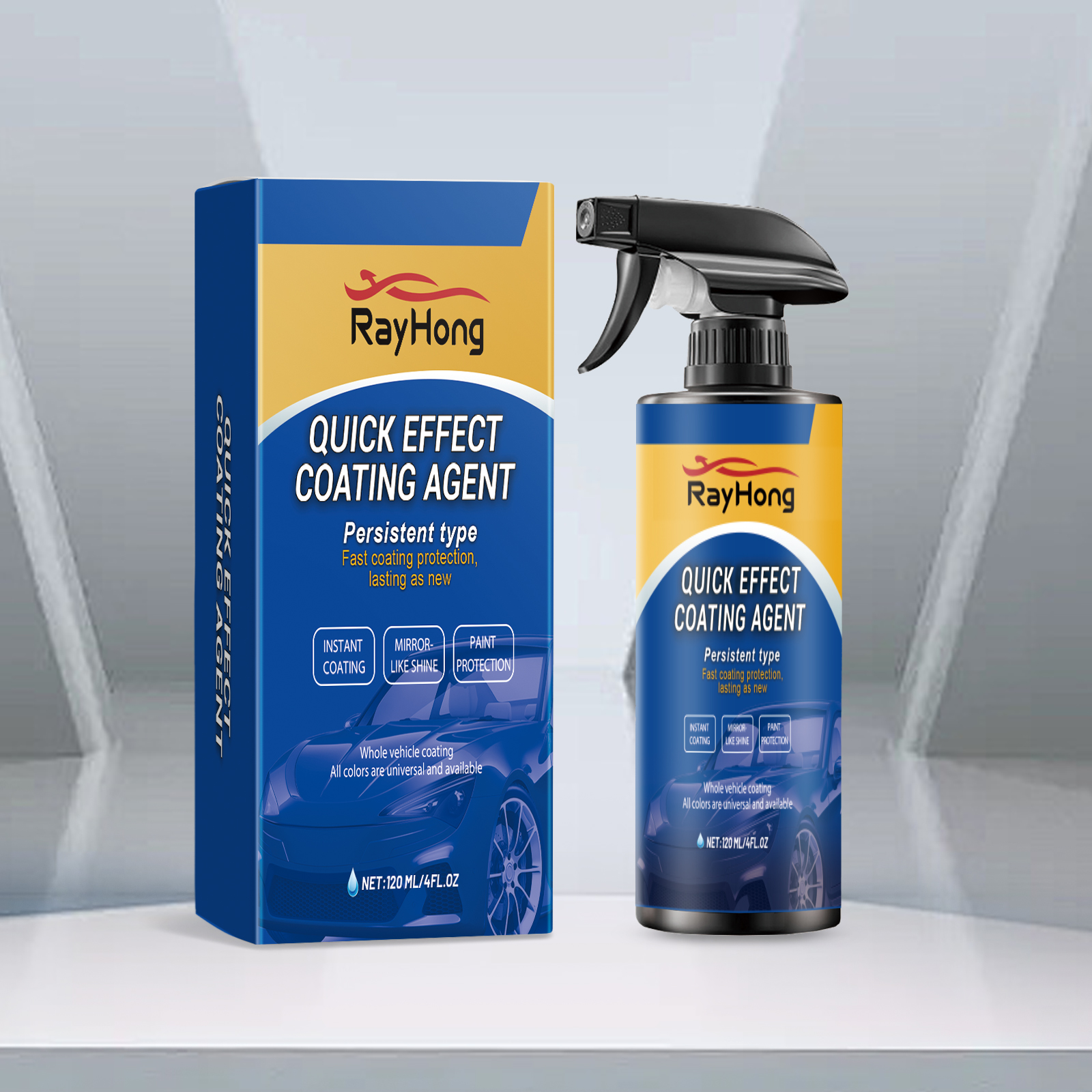Automotive Coating Spray 120ml 1box photo 4