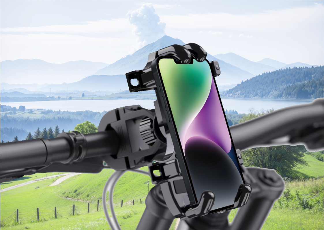 KP-938 Best-Selling Bicycle Vehicle Phone Mount 360-Degree Adjustable Navigation Holder In Stock photo 6