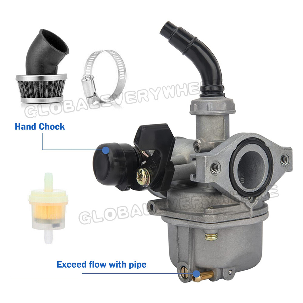 PZ 19mm Lever Choke Carburetor Carby 110cc 125cc 90cc ATV Quad Pit Dirt Bike photo 2