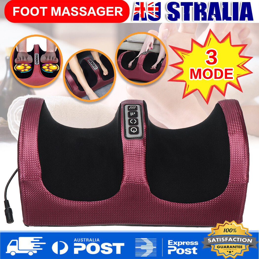 Electric Foot Massager Muscle Pain Relief Leg Calf Massage Kneading Machine AU photo 1