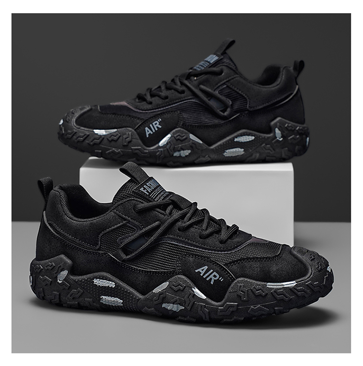 Luxury Light 2026 Spring & Summer New Men's Shoes, Thick Sole Height-Increasing Dad Sneakers, Breathable Mesh Fashion Brand Casual Sports Shoes For Men photo 5