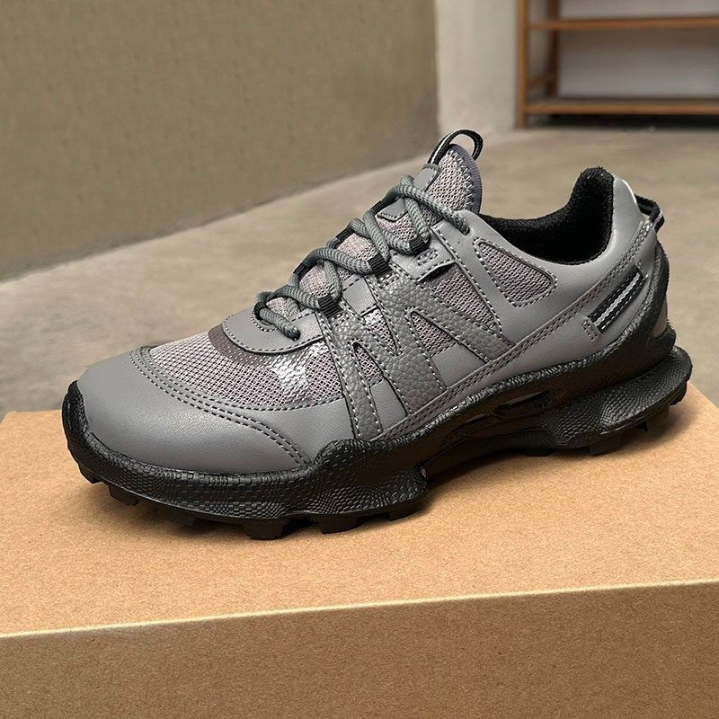 Men's Soft Sole Breathable Sports Walking Shoes, Breathable Cross-Country Running & Outdoor Hiking Shoes For Men photo 6