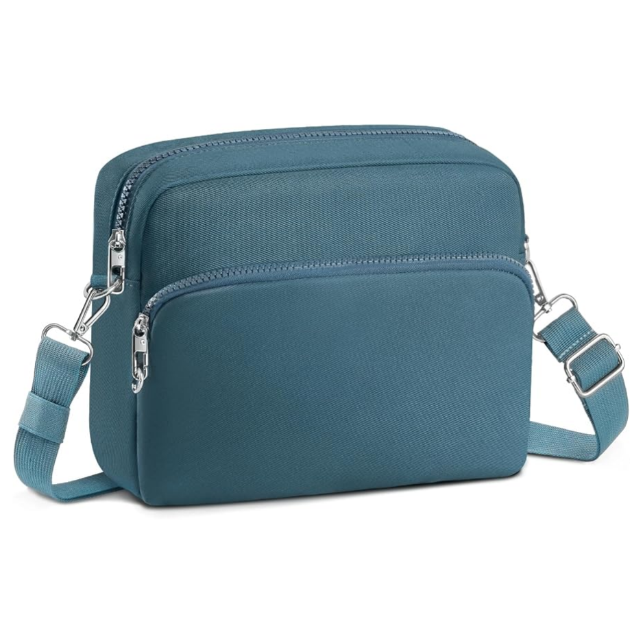 Anti-Theft Crossbody Travel Bag For Women Men, Lightweight Shoulder Bag Classic Design For Trip, Daily Use, Sport photo 5