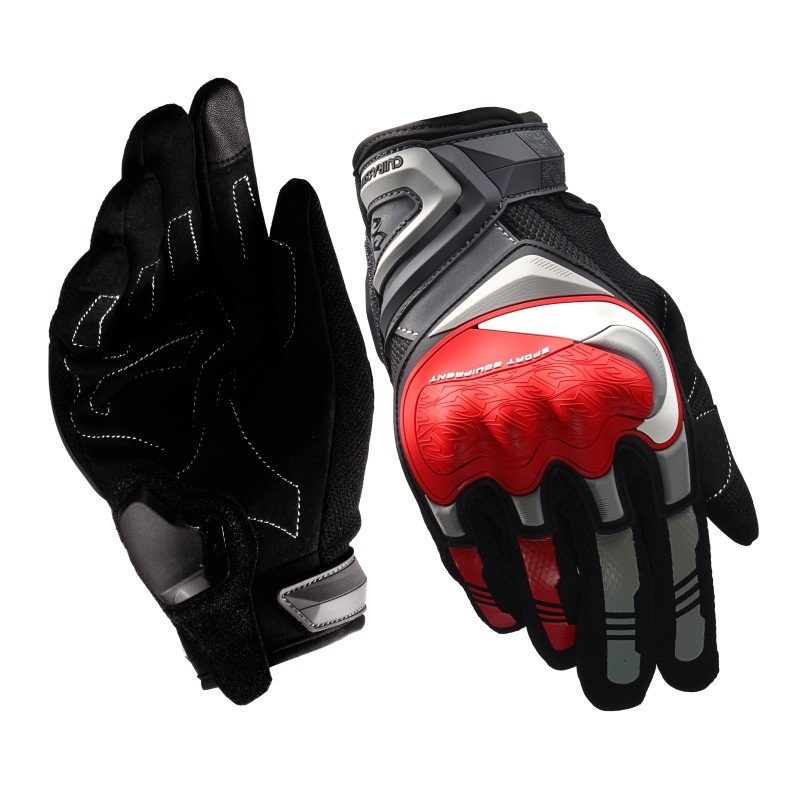 Motorcycle Gloves, Four-Season Outdoor Riding, Protective, Road Touring Off-Road, Touchscreen Compatible, Reflective photo 7
