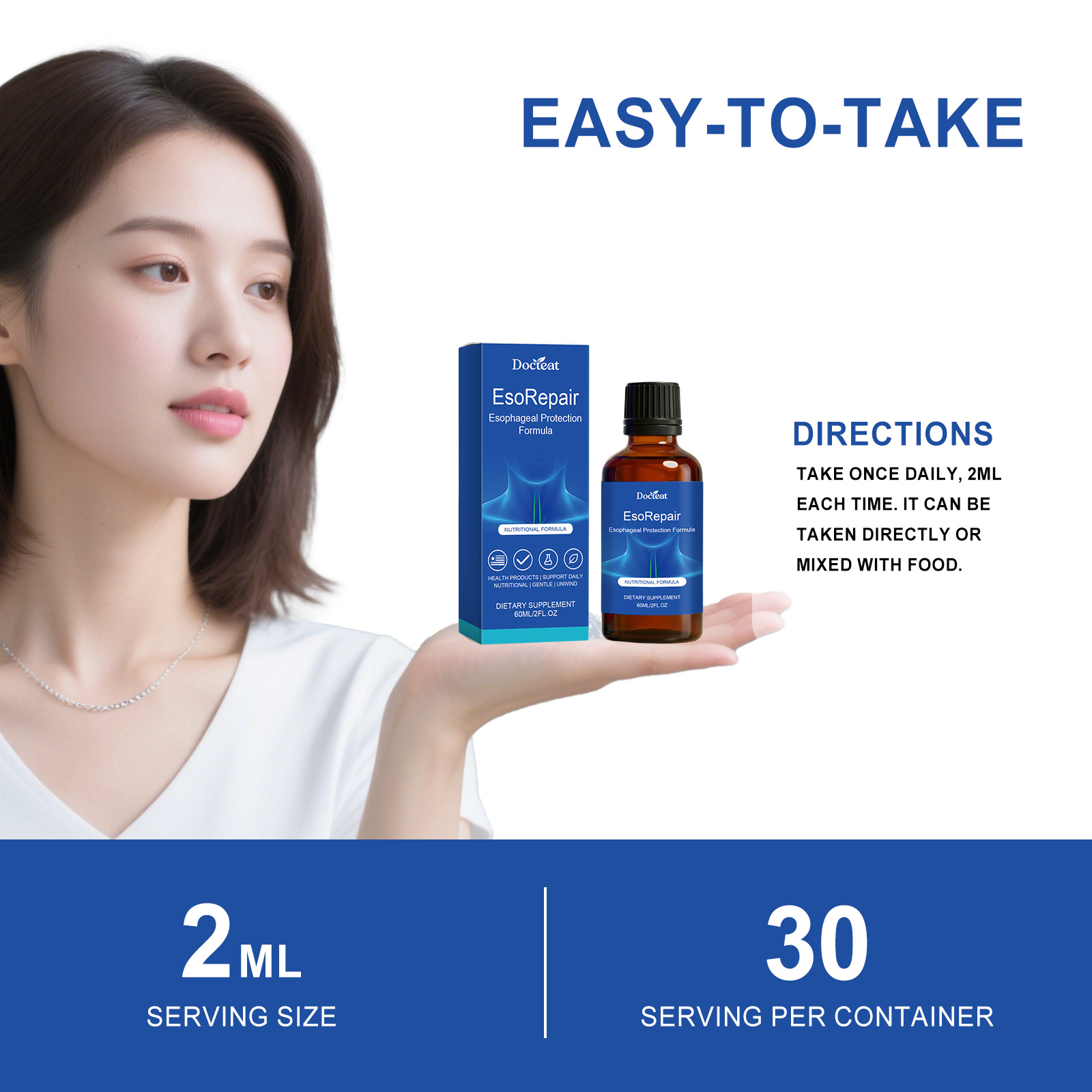 Intestinal Soothing Health Support Liquid Inlet 60ml-box photo 8