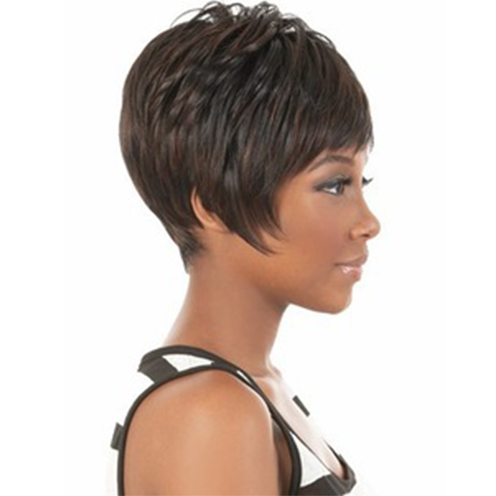 Women's Short Curly Synthetic High Temperature Wig photo 5
