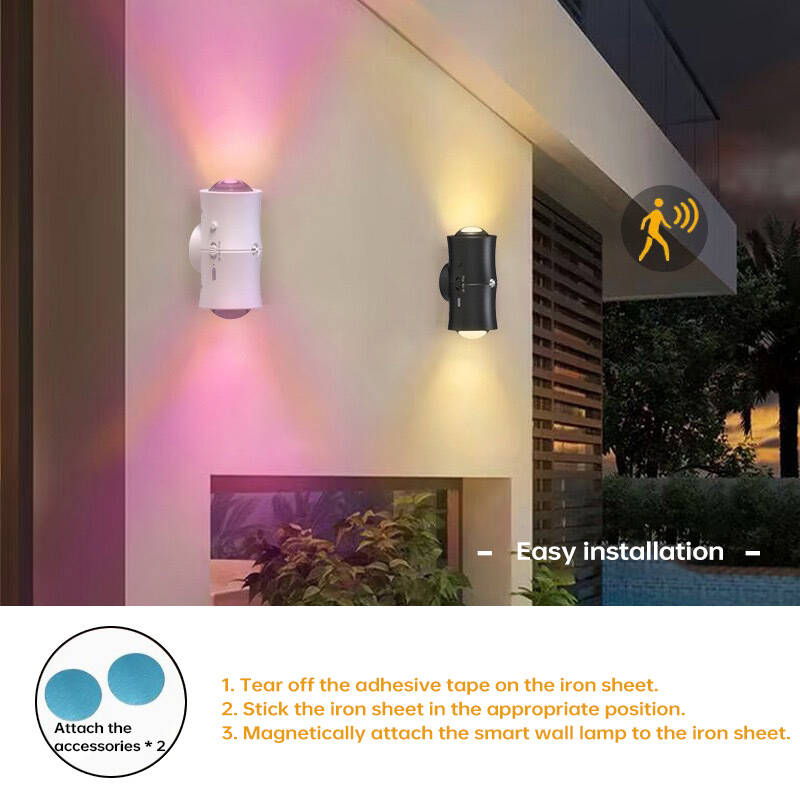 4pcs Motion Sensor Night Light Rechargeable photo 5
