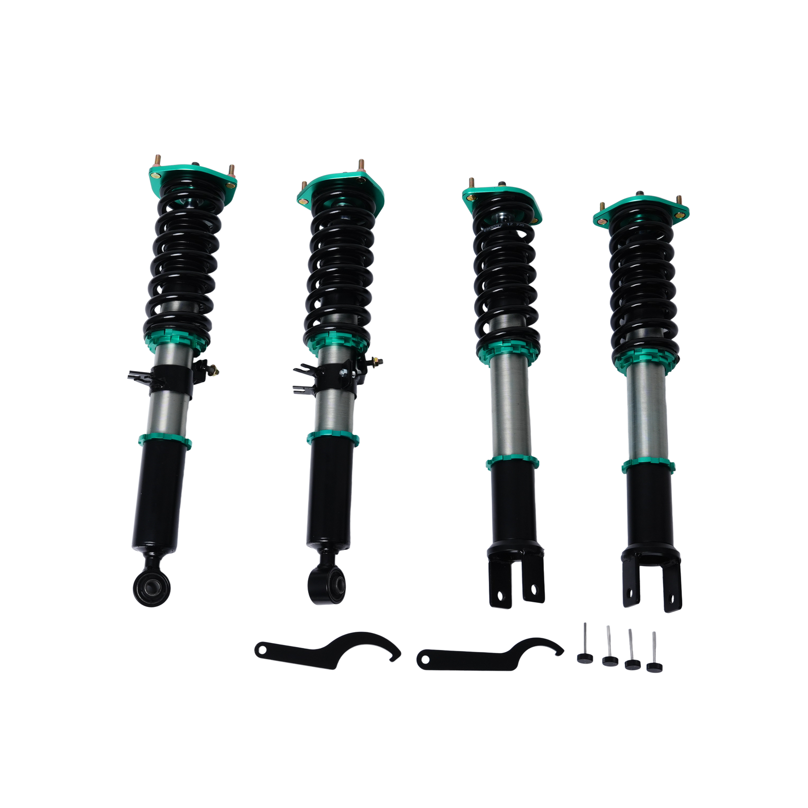 Monotube 32-Way Coilovers 2-4in Height For Infiniti G37 2008-2013 Coupe Sedan photo 2