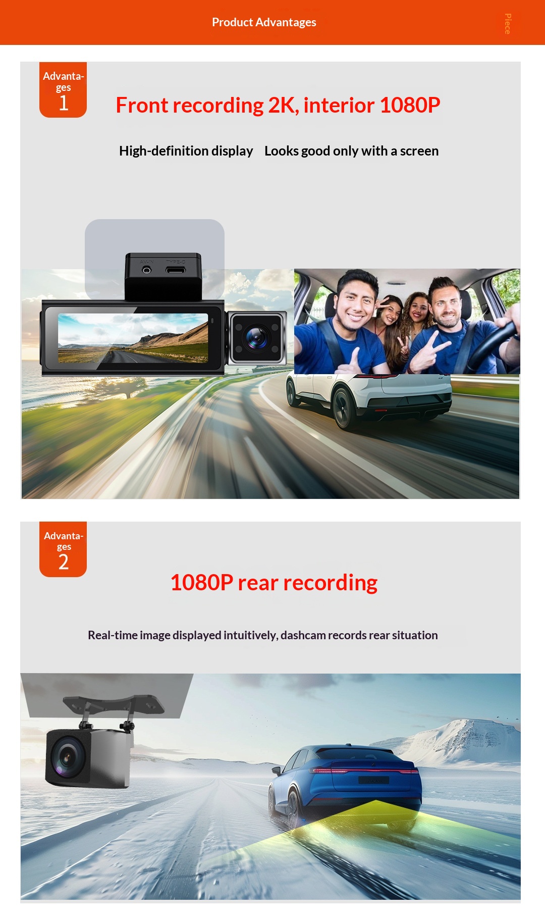 Three Versions Of 4K High-definition Car Dashcam photo 3