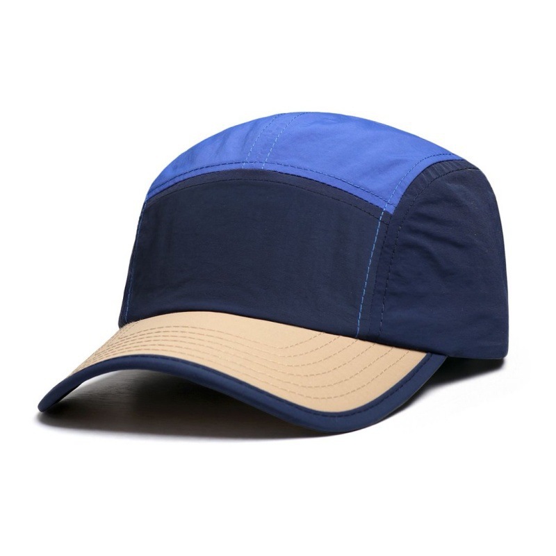 Japanese-style Vintage Quick-drying Multi-color Reflective Baseball Cap With Five-piece Workwear Design For Outdoor Climbing, Water Resistance And Sun Protection photo 6
