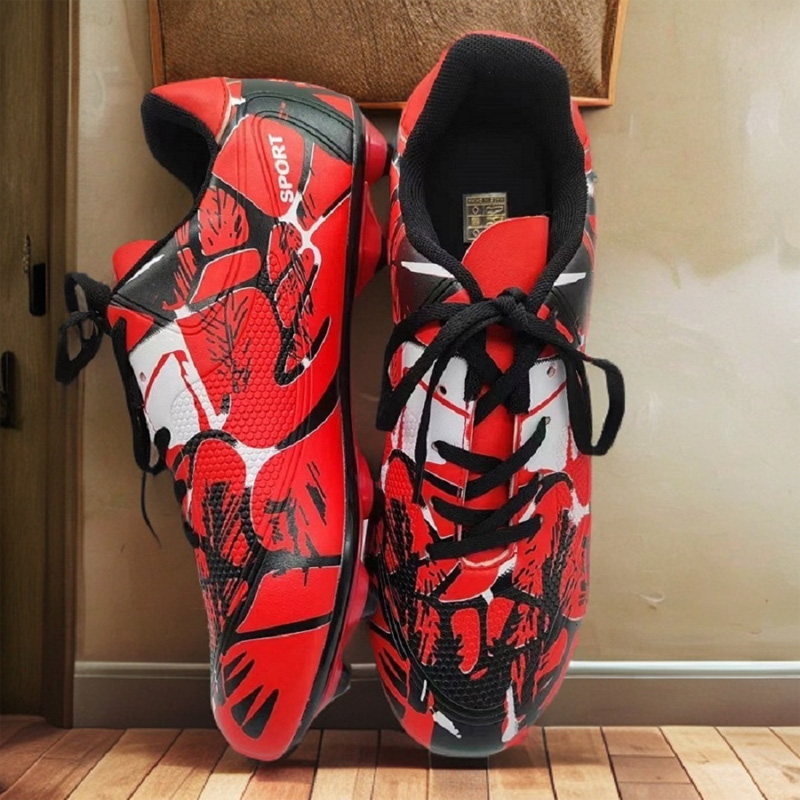 36-45 Football Shoes Sneakers Men Women,Low Top Spike Cleats Football Boots Youth Kids,Soccer Athletics Training Shoes Boys Girls,Unisex photo 6