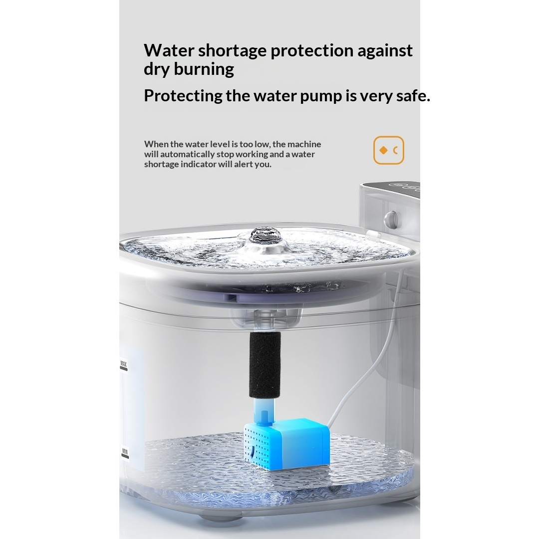 Smart Wireless Circulating Filtered Pet Water Fountain photo 2