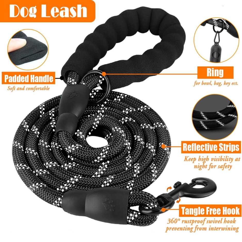 No Pull Dog Harness, Collar & Leash Set, Adjustable Pet Walking Set With Travel Accessories For Dogs photo 4