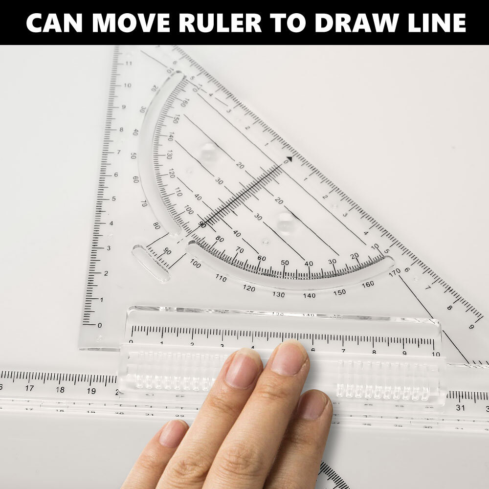 PRO A3 Drawing Board Table With Parallel Motion And Adjustable Angle Drafting AU photo 2
