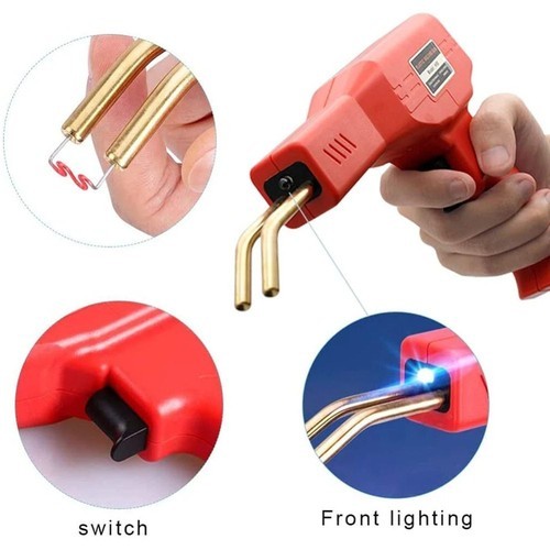 Hot Stapler Car Bumper Fender Welding Welder Gun Plastic Kit Repair With Staples photo 5
