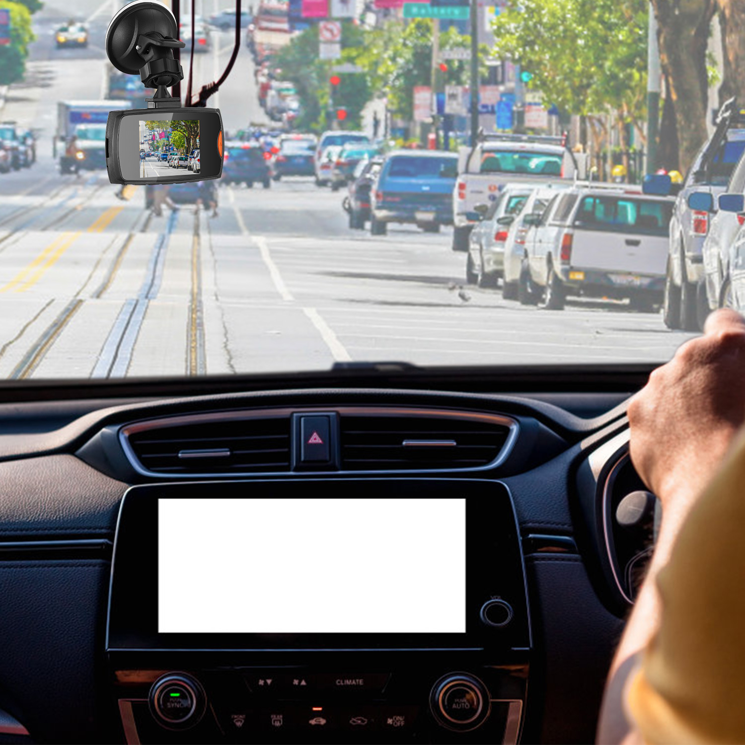 Full HD 1080P Car DVR Recorder, 90 Degree Wide Angle Dashcam, Night Vision With Infrared Lights, Seamless Loop Recording, Support Up To 32G MMC Card photo 2