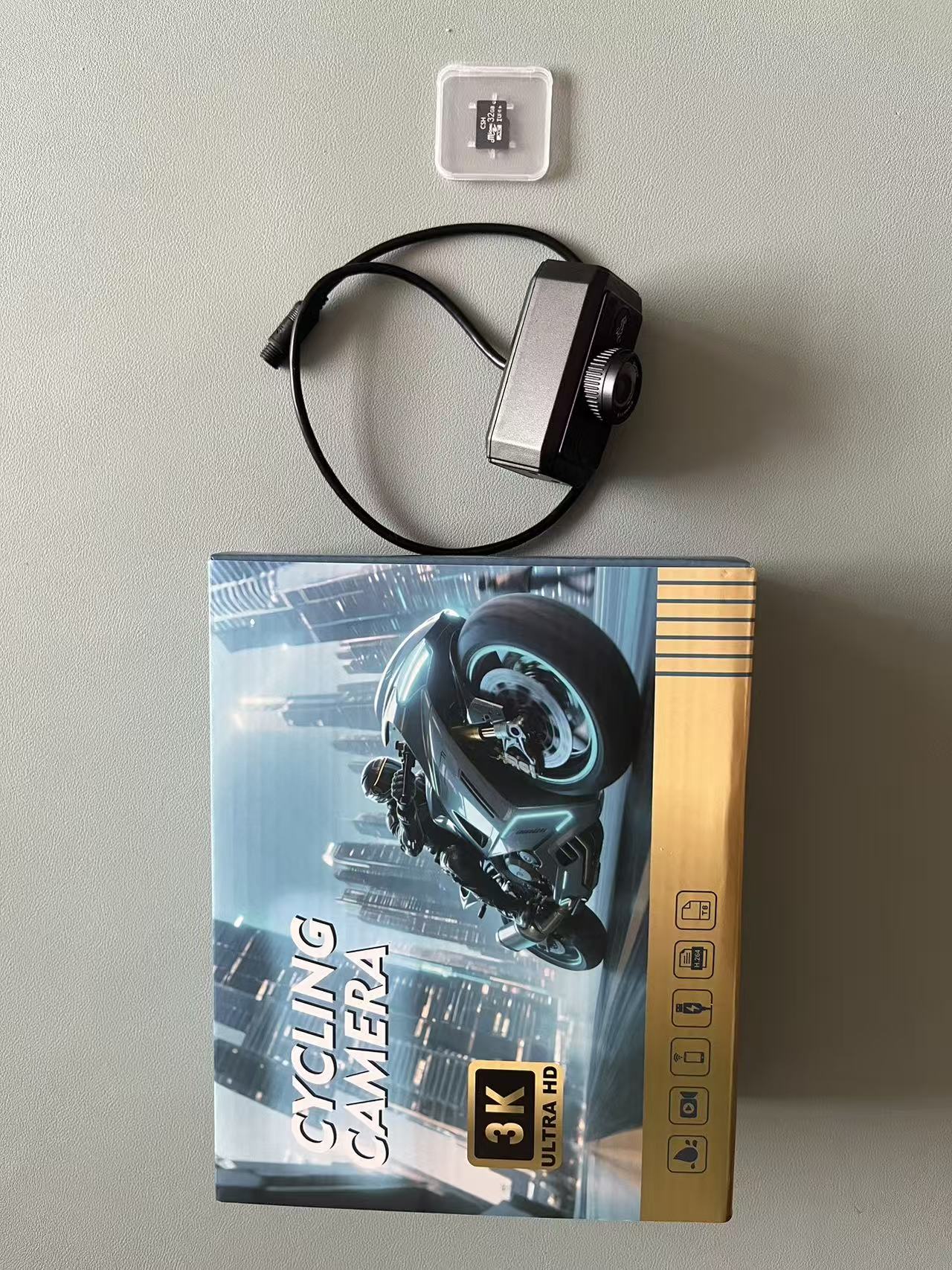 3K Motorcycle Dash Cam Outdoor Riding Waterproof Sports Camera For Electric Bicycles photo 3