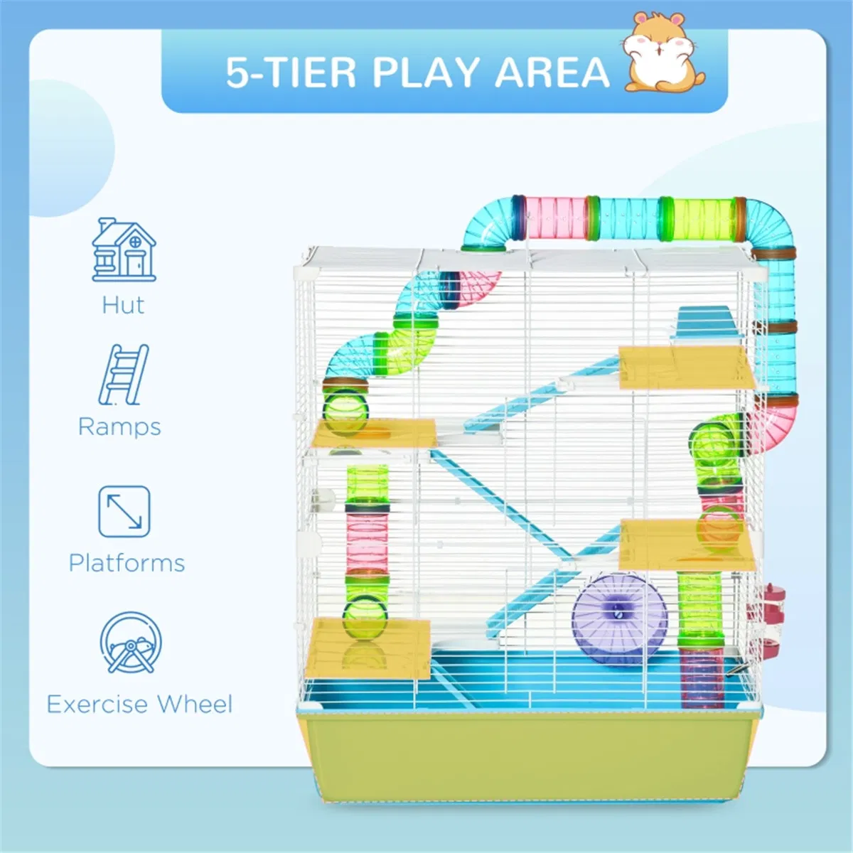 Hamster Cage/Rat House ( Amazon Shipping)(Prohibited by WalMart) photo 6