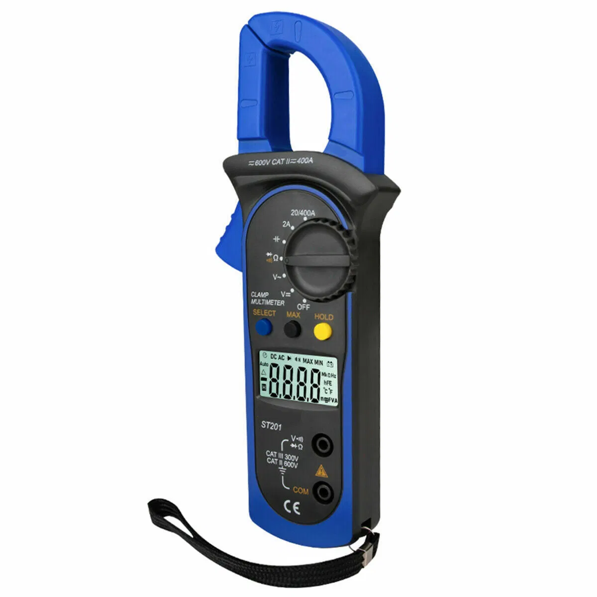 Digital Multimeter Tester AC DC Volt Ohm Amp Clamp Meter Auto Range LCD Handheld photo 5