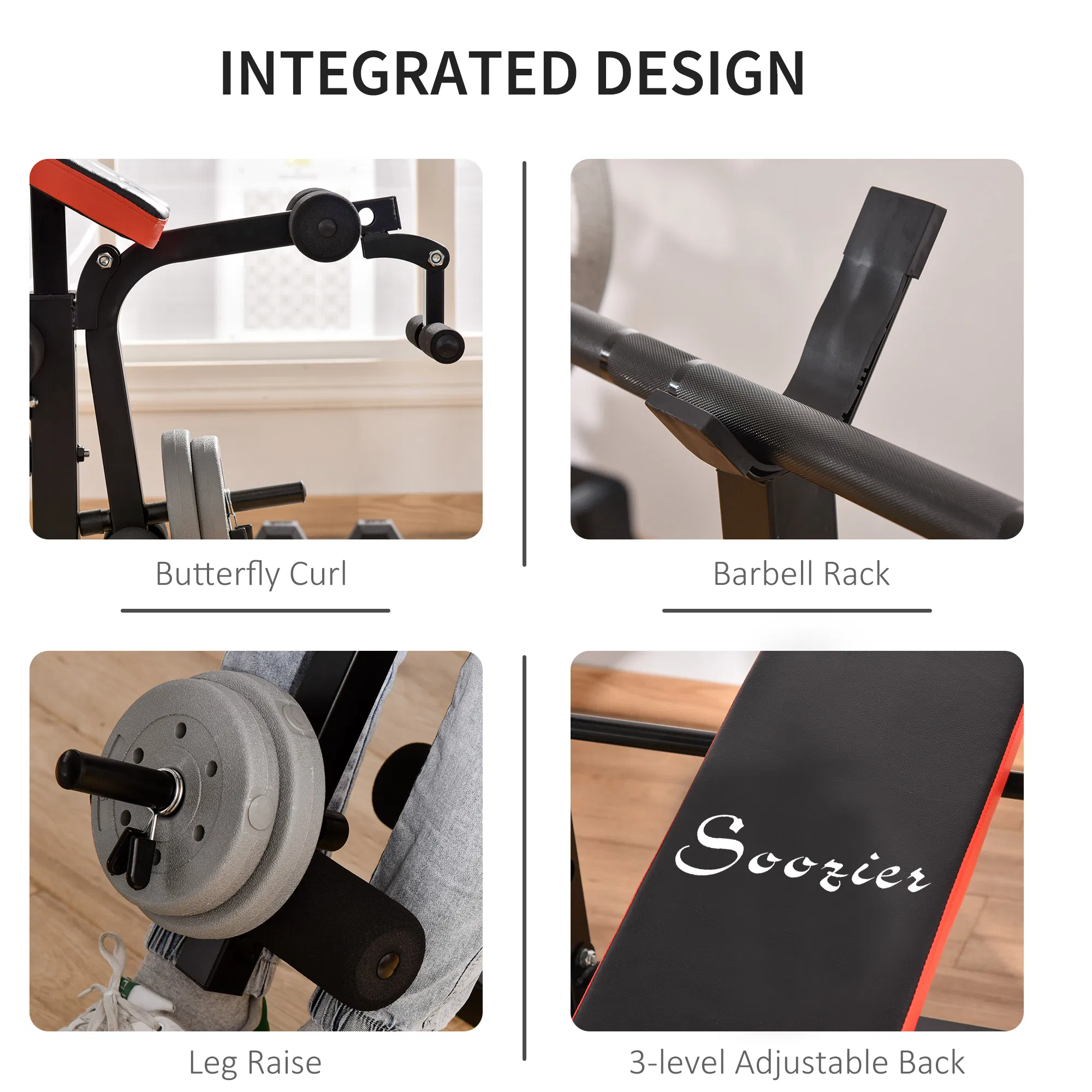 Adjustable Weight Bench for Weight Lifting and Strength Training photo 6