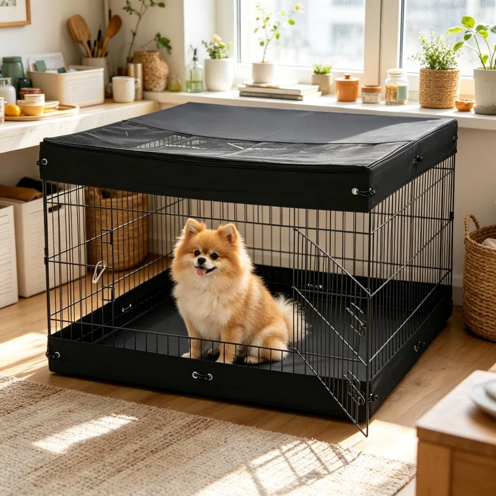 Dog House with Space-Saving for Outdoor photo 3