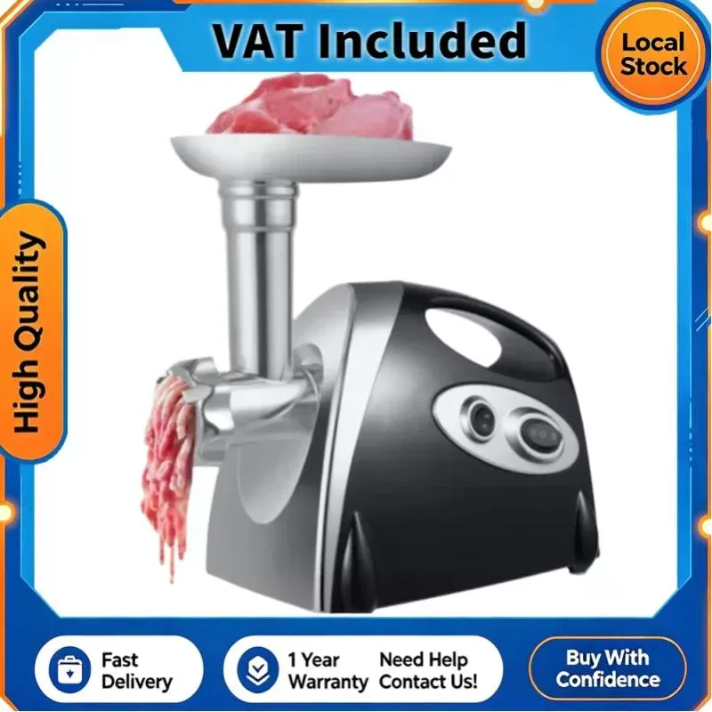 2800W Electric Meat Grinder Powerful Max Heavy Duty Meat Mincer Sausage Grinder Stainless Steel Food Processor Sausage Stuffer Home Use photo 4