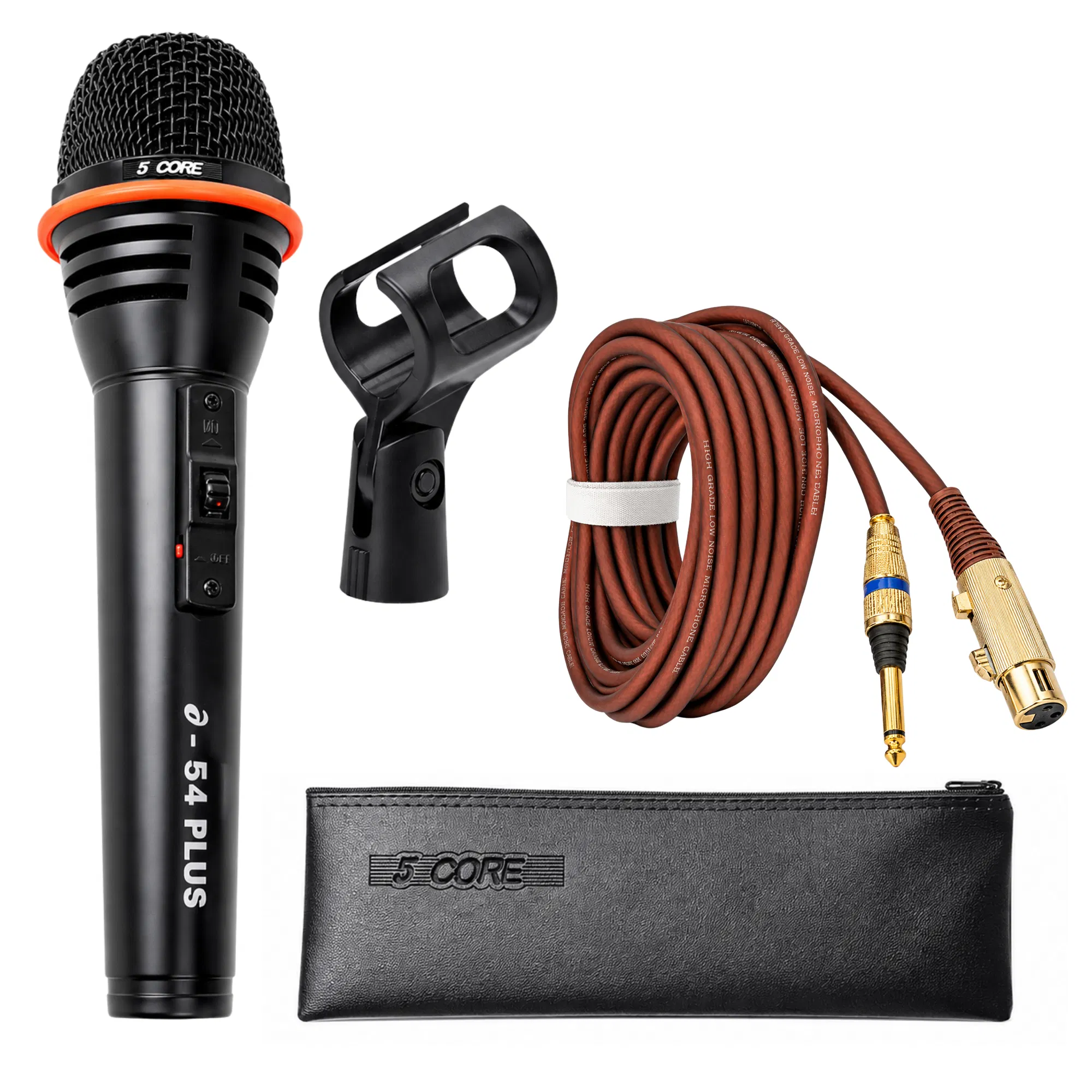 5Core Microphone Dynamic Mic Karaoke Singing Studio XLR Mics Handheld Microfono photo 1
