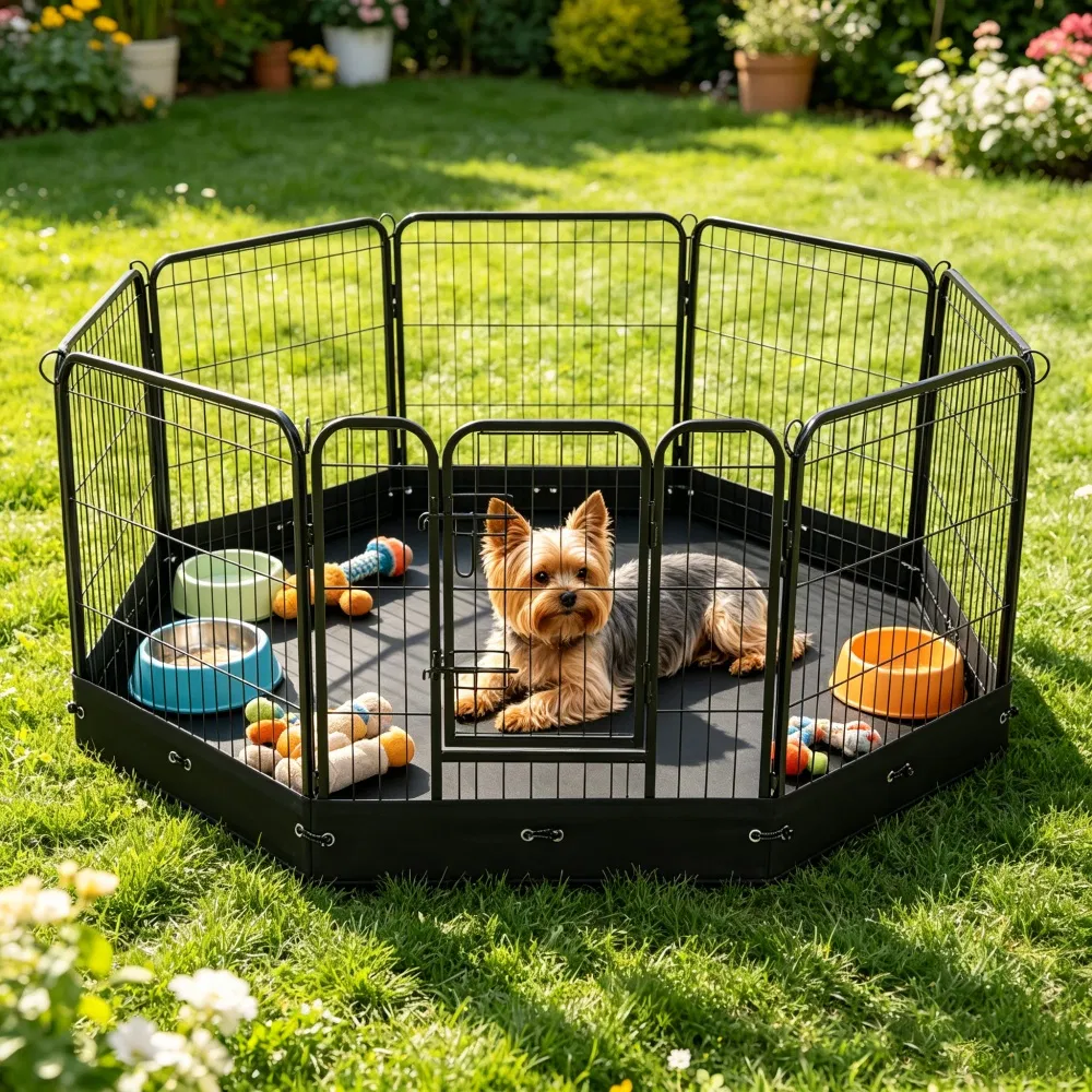 Dog House with Space-Saving for Outdoor photo 7