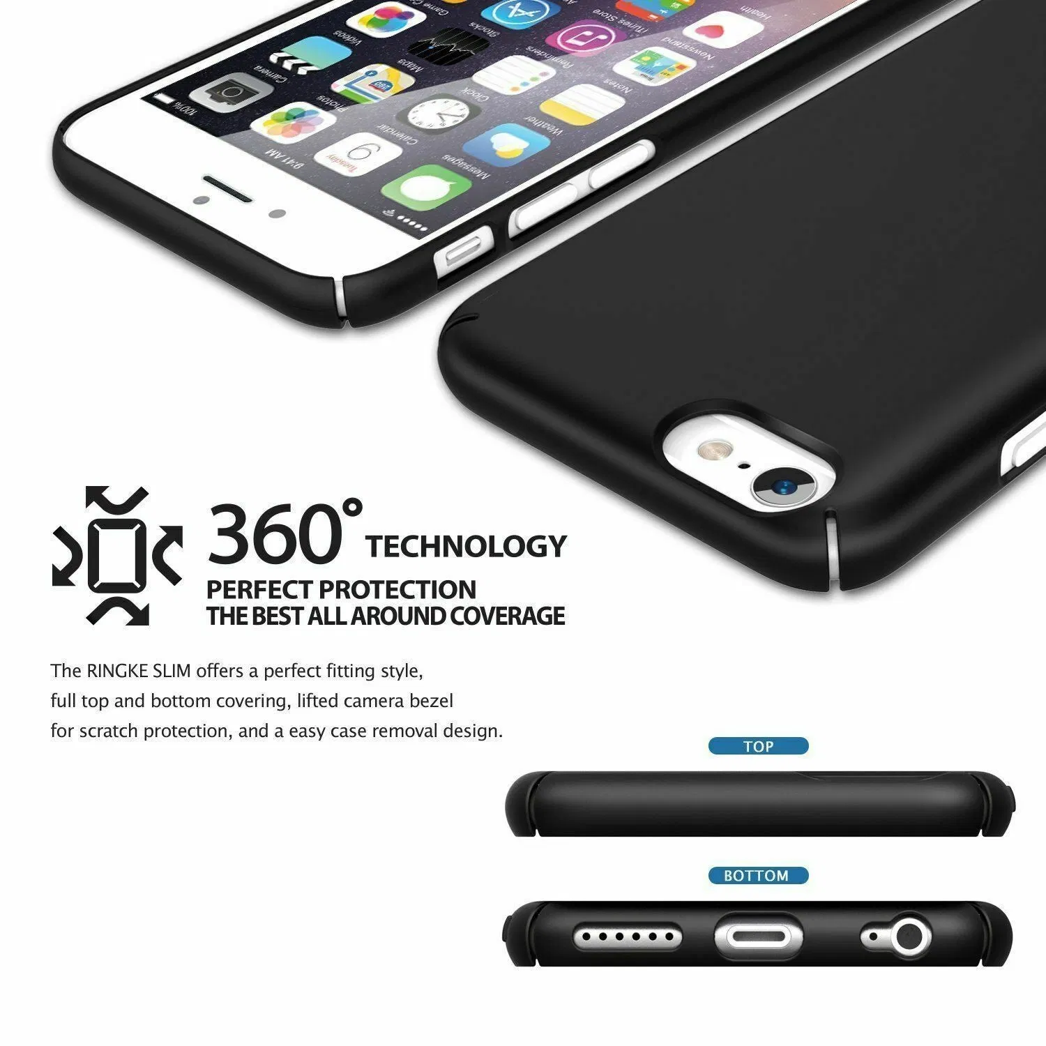 For iPhone 7 8 11 12 13 14 Plus XR XS Case Shockproof Ultra Thin Slim Hard Cover photo 5