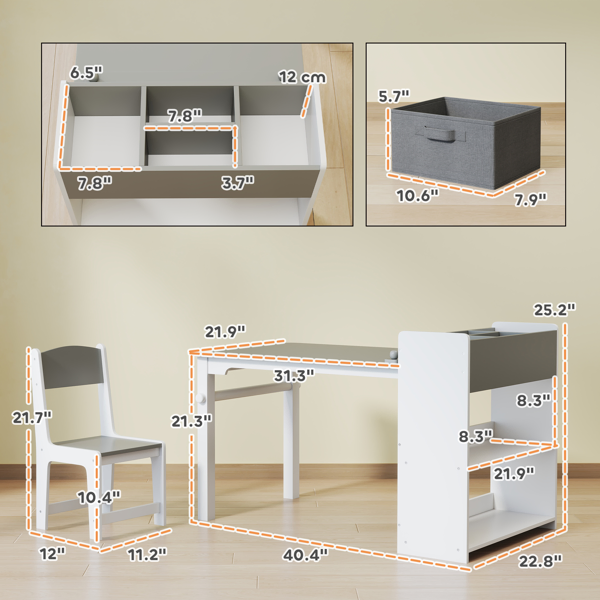 Kids Desk and Chair Set photo 5