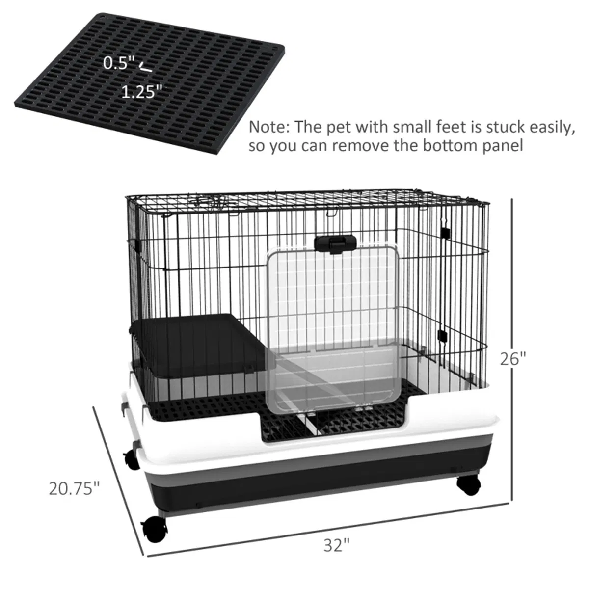 Small Animal Cage ( Amazon Shipping)(Prohibited by WalMart) photo 5