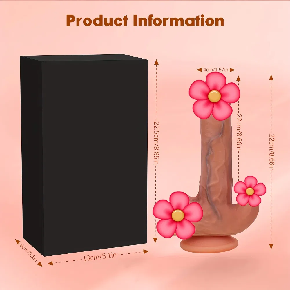 A realistic female vibrator with a phallic shape, designed for G-spot stimulation, heating, thrusting, swaying and vibrating. Perfect for female couples photo 6