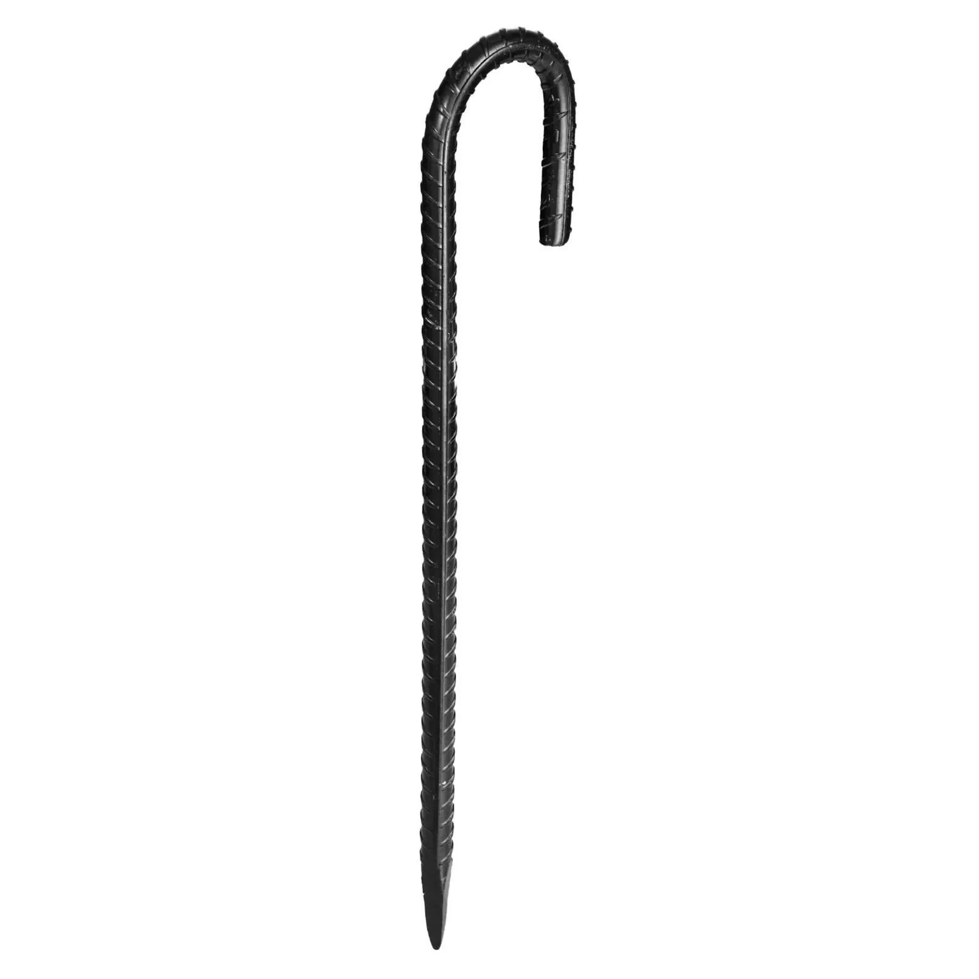 16-Pack 12" Rebar Stakes, Heavy-Duty Galvanized Steel J-Hook Ground Anchors for Fencing, Gardening & Tents photo 2