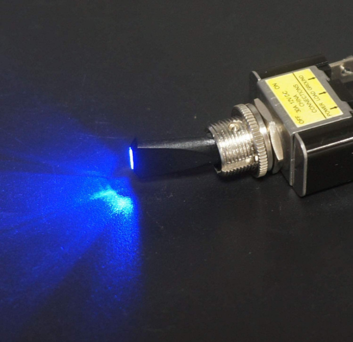 3Pcs 12V 30A Blue LED Light Toggle Rocker ON/OFF Switch 3Pin Marine Car Boat ATV photo 7