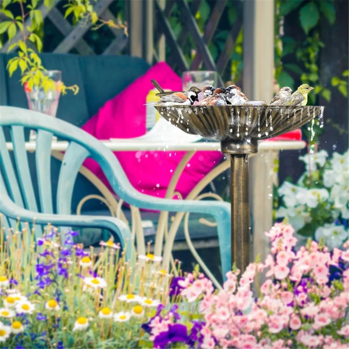 Bird Bath /Bird Feeder Bowl ( Amazon Shipping)(Prohibited by WalMart) photo 3