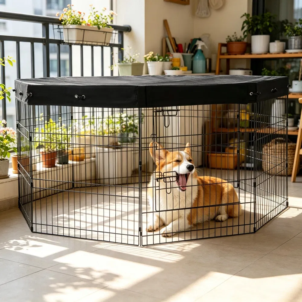 Dog House with Easy to Clean and Space-Saving for Outdoor photo 3