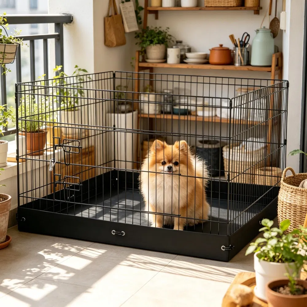 Dog House with Space-Saving for Outdoor photo 3