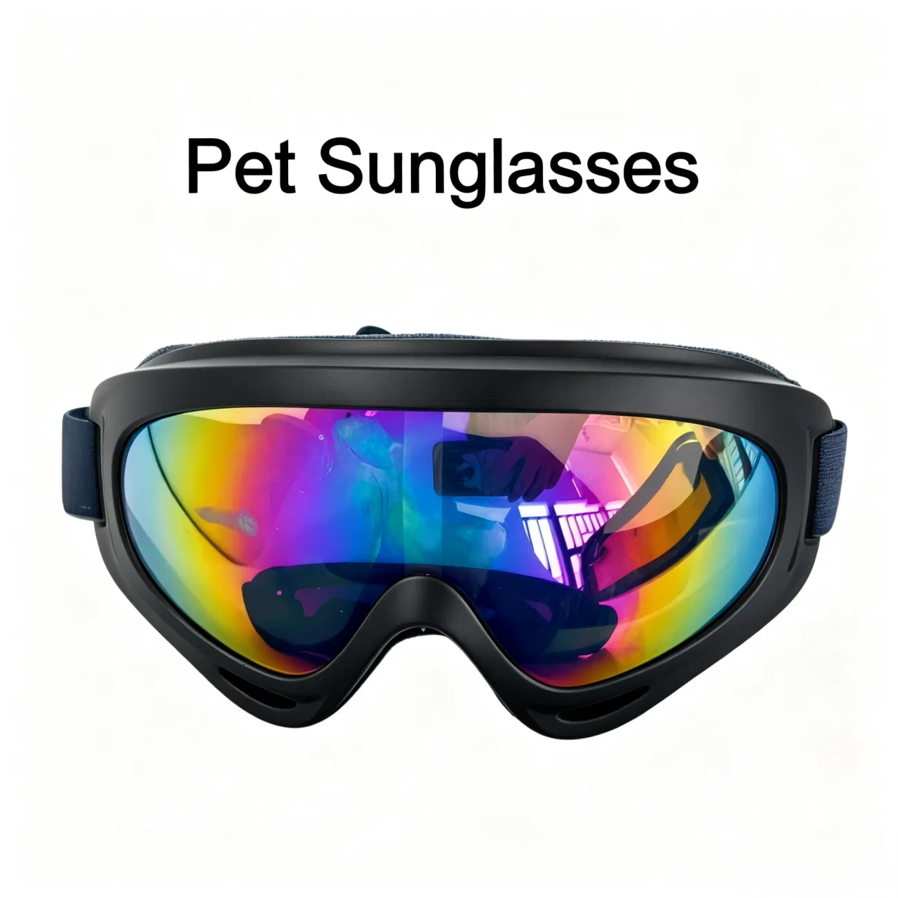 2 Pack Pet Protection Dog Sunglasses Pet Goggles Windproof Eye Wear Adjustable Dog Goggles (US Logistics only For USPS.TK/TMEU only For self-pickup) photo 4