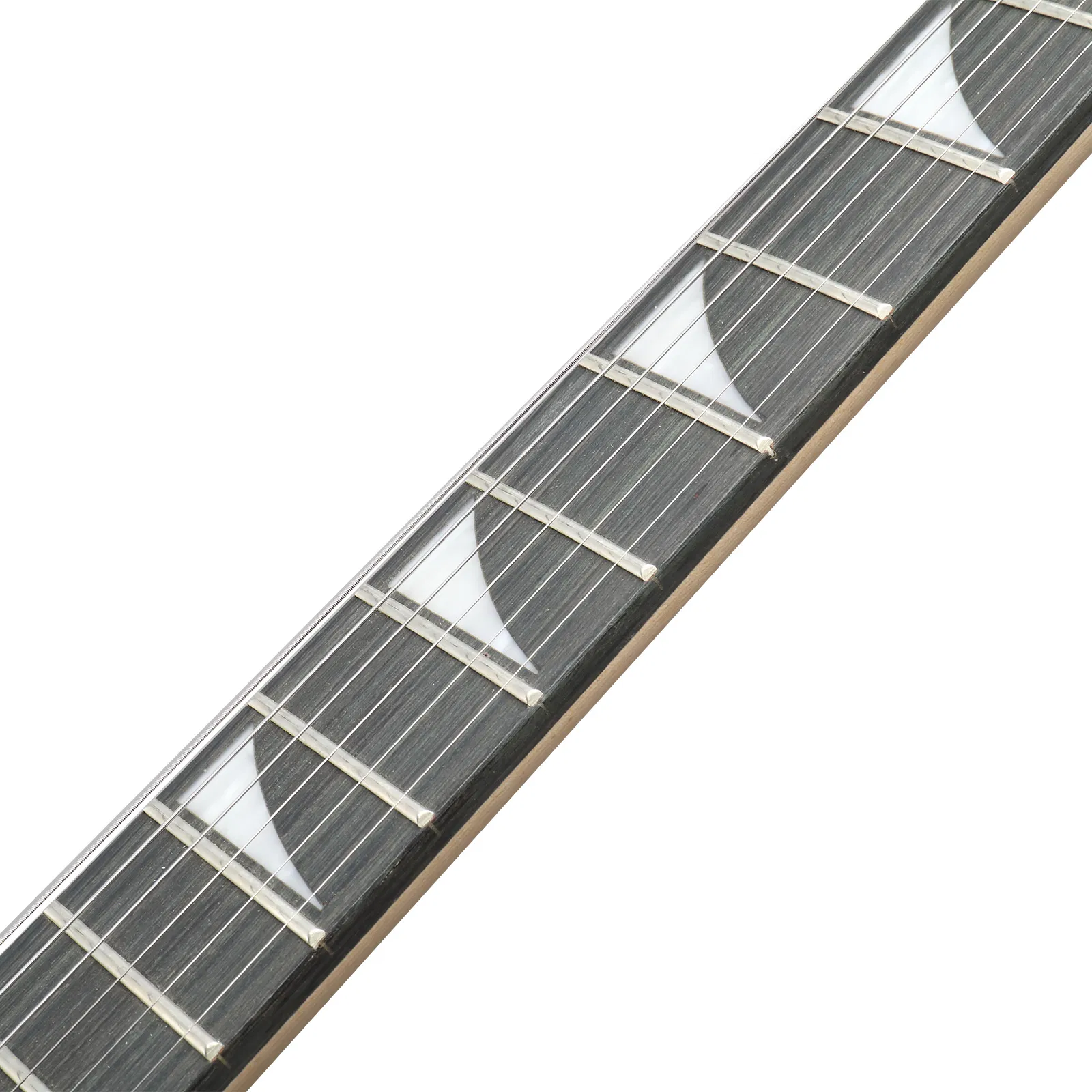 170 Model 39in Electric Guitar HSH Pickups Black complete starter kit suit for Hard Rock Tiger-striped Green photo 5