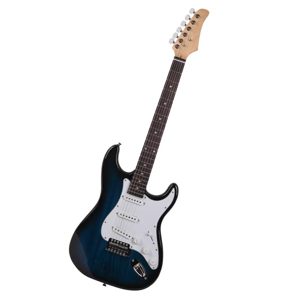 Rosewood Fingerboard Electric Guitar Blue photo 3