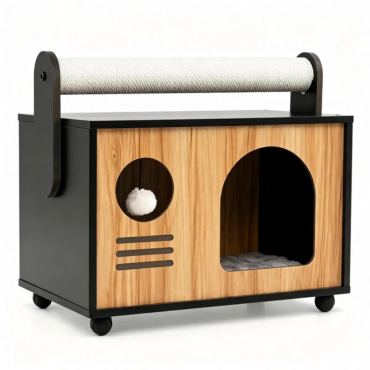 Cat and Dog Kennel Modern 19 Inches X 12 X 17.5 photo 1