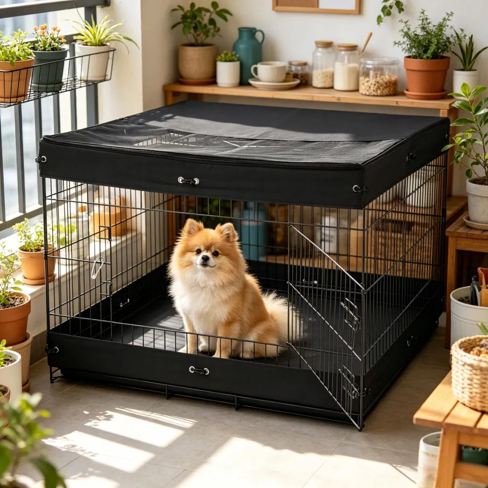 Dog House with Space-Saving for Outdoor photo 5