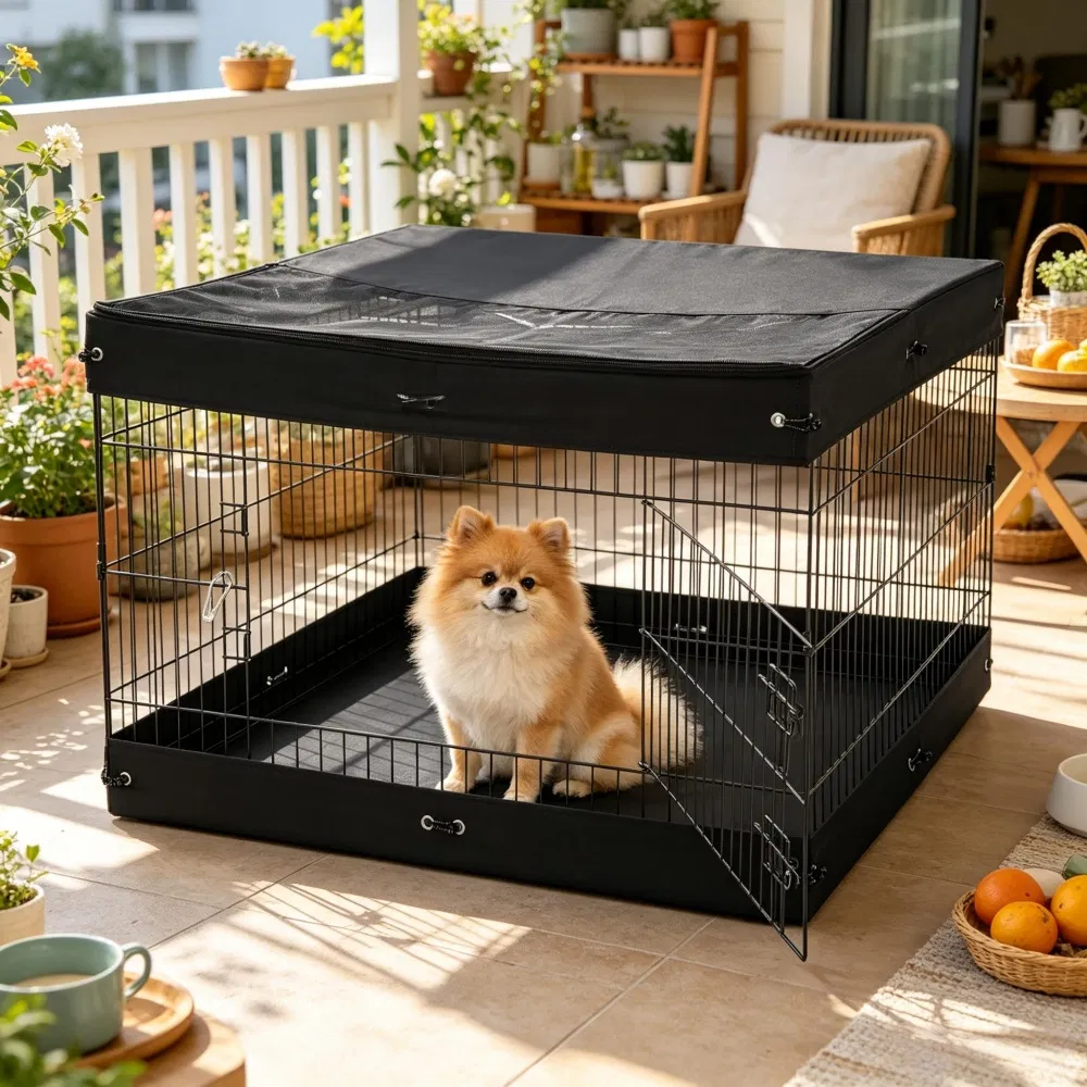 Dog House with Space-Saving for Outdoor photo 2