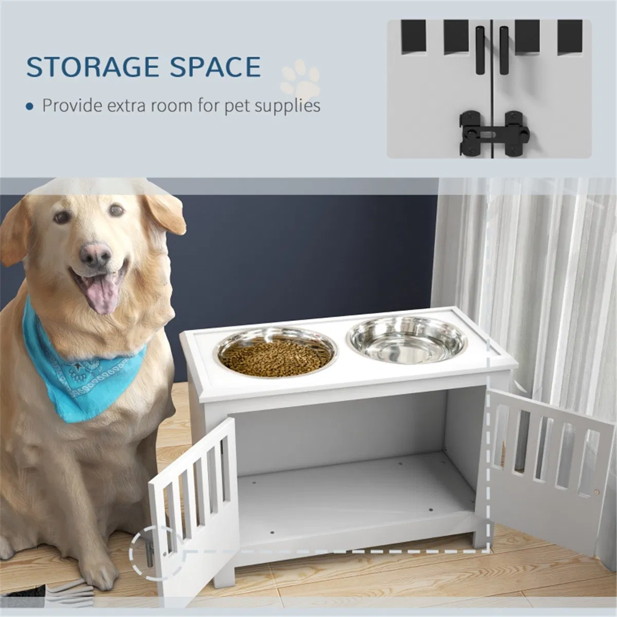 Dog Food Storage Cabinet photo 3