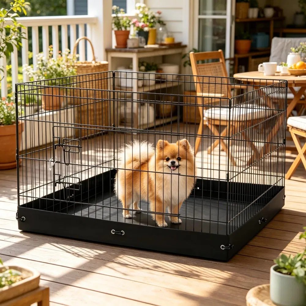 Dog House with Space-Saving for Outdoor photo 1