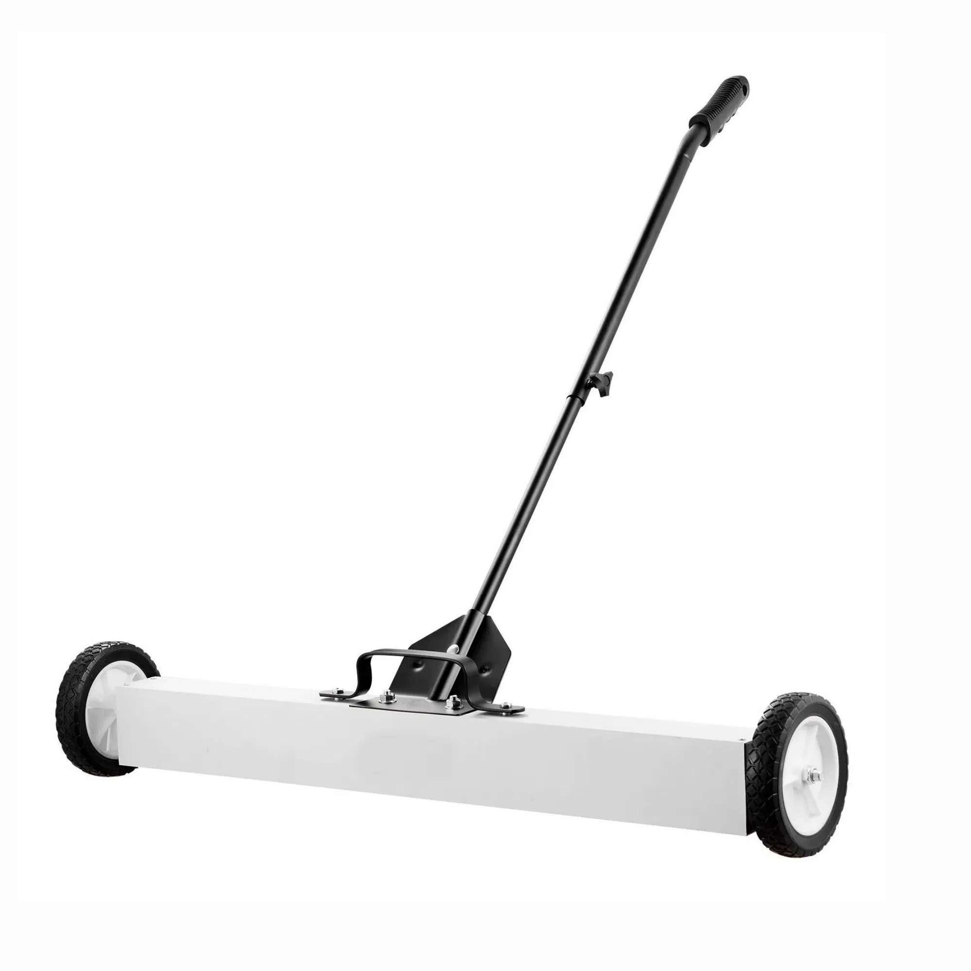 36-Inch Magnetic Sweeper with Wheels, 55 lbs Telescoping Pickup Tool for Nails & Screws in Garage & Yard photo 4