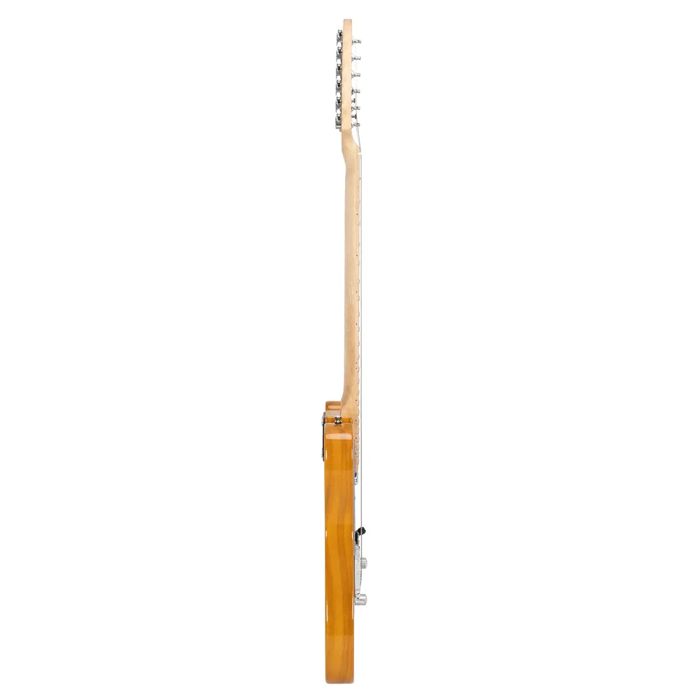 Maple Fingerboard GTL Electric Guitar SS Pickup Transparent Yellow photo 3